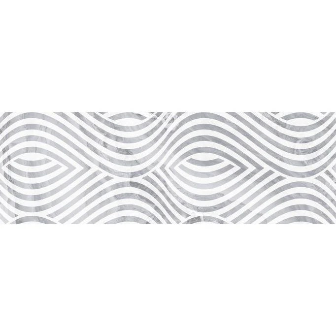 Плитка GRACIA CERAMICA Ginevra grey decor 01 30х90