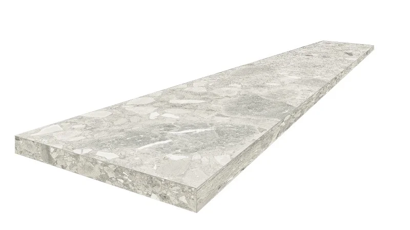 Ступень угловая правая COLISEUM GRES БРЕРА УАЙТ 33x120