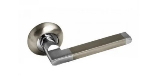 Ручка дверная A-40 HH/PC, никель/ хром