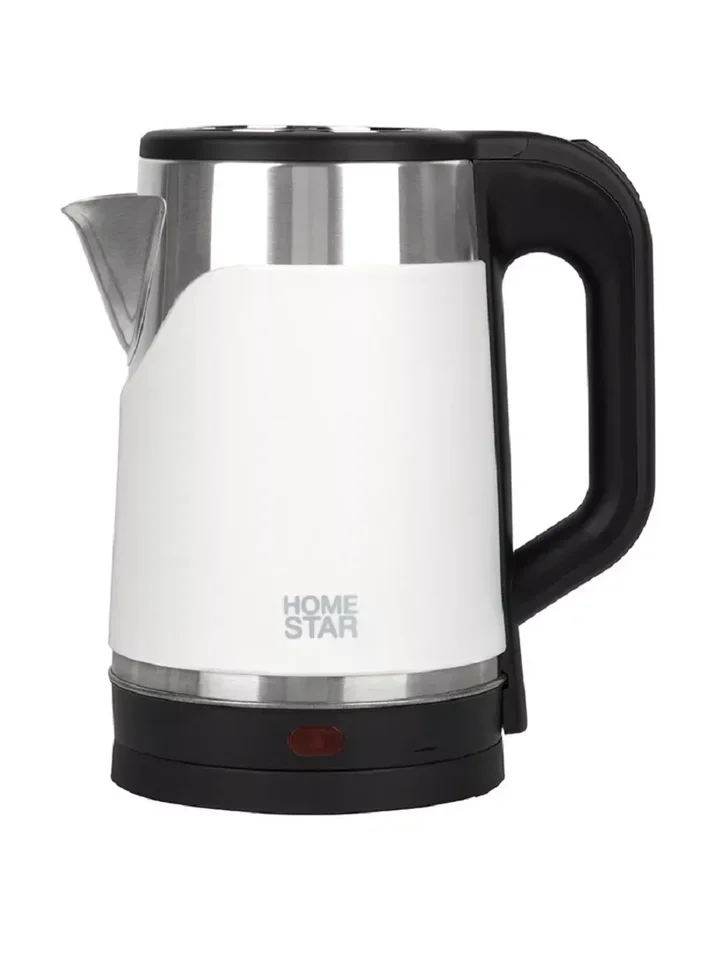 Чайник HOMESTAR HS-1043 (1,7 л) белый, двойной корпус