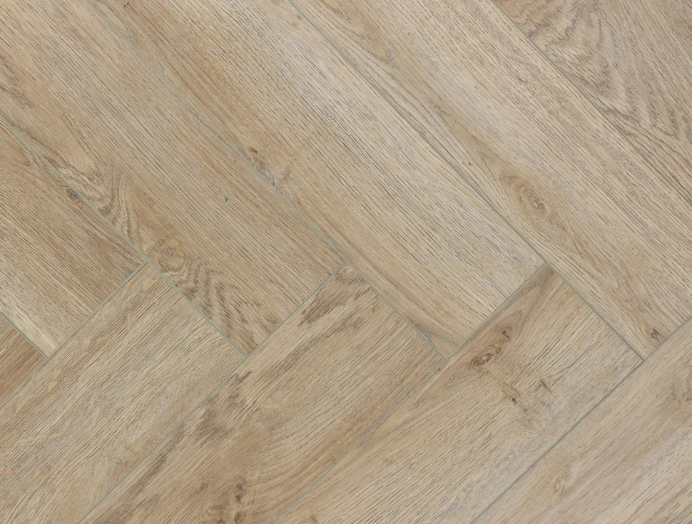 Ламинат виниловый водостойкий SPC CronaFloor 4V Herringbone 42 класс Дуб Лилль 640*128*4.5 мм (с фаской)