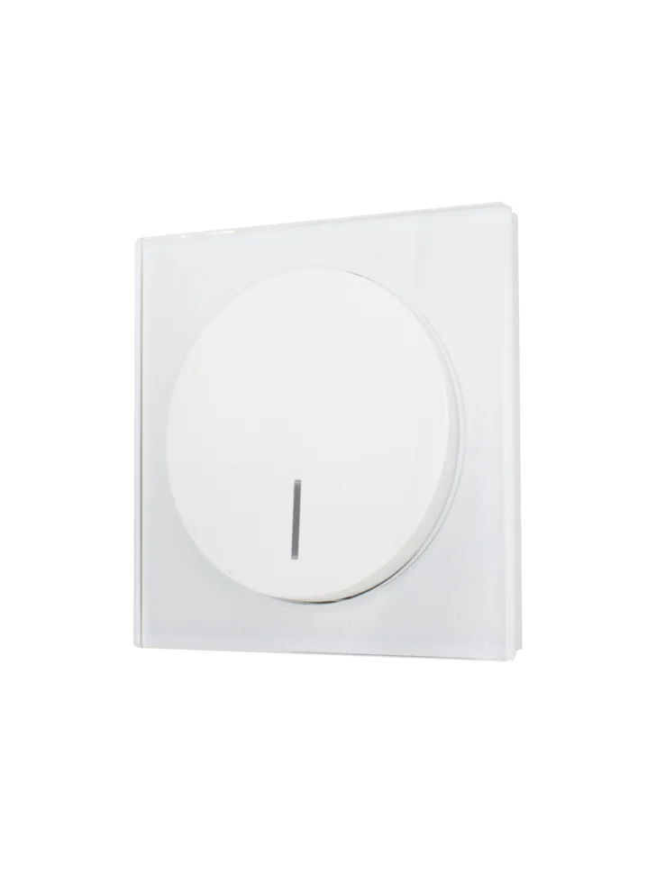 Рамка одноместная горизонтальная Lezard OSEN акриловая белая