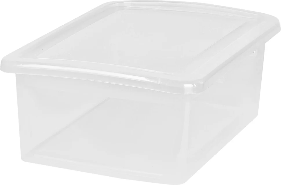 Ящик для хранения Keeplex Laconic 9л 37х27,4х14,8см прозрачный кристалл