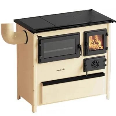 Печь-камин MBS TREND CREAM L (кремовая, без крышки) левая Печь-камин MBS TREND CREAM L (кремовая, без крышки) левая