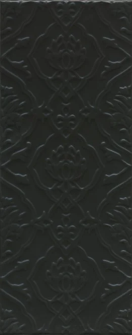 Плитка KERAMA MARAZZI Альвао структура черный матовый 20x50x0,89 арт.7230 Плитка KERAMA MARAZZI Альвао структура черный матовый 20x50x0,89 арт.7230