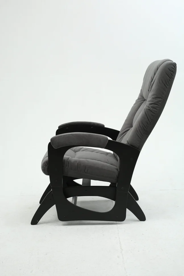 Кресло маятниковое ЛЕОН, ткань ГРАФИТ GRAFFITE