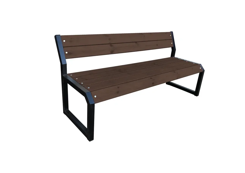 Скамья Модерн 40 1,5 м, пропитка масляным антисептиком