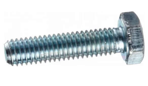 Болт с шестигр.гол.16х80 DIN 933/ГОСТ 7798 оцинк, полная резьба (уп 25кг)