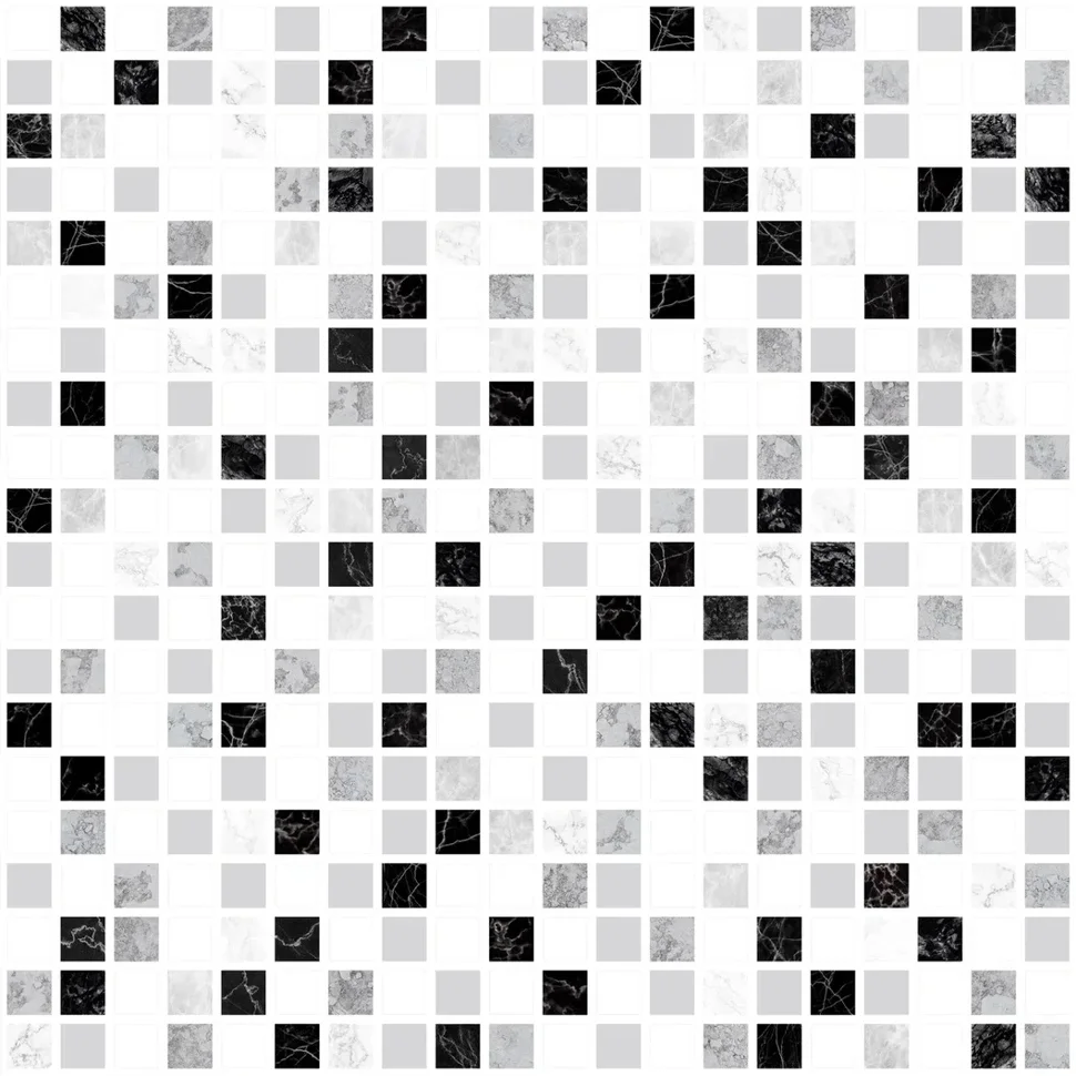 Панель листовая ПВХ Мозаика Камчатка 482х482