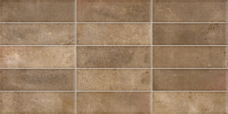 Плитка New Trend Elbrus Brick Marron стена 300*600*9 арт.WT36ELR31