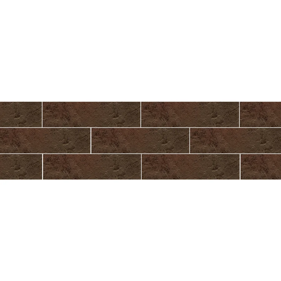 Клинкер Paradyz SEMIR BROWN плитка фасадная структурная 24,5*6,58*0,74