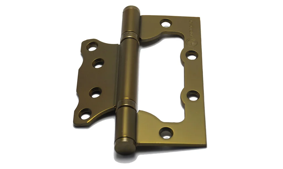 Петля накладная "БАБОЧКА" HANDLE DESIGN 100х70х2,5 эспрессо (2шт.)