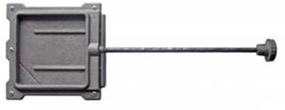 Задвижка печная 130*130мм ЗВ-1А (Р) Задвижка печная 130*130мм ЗВ-1А (Р)