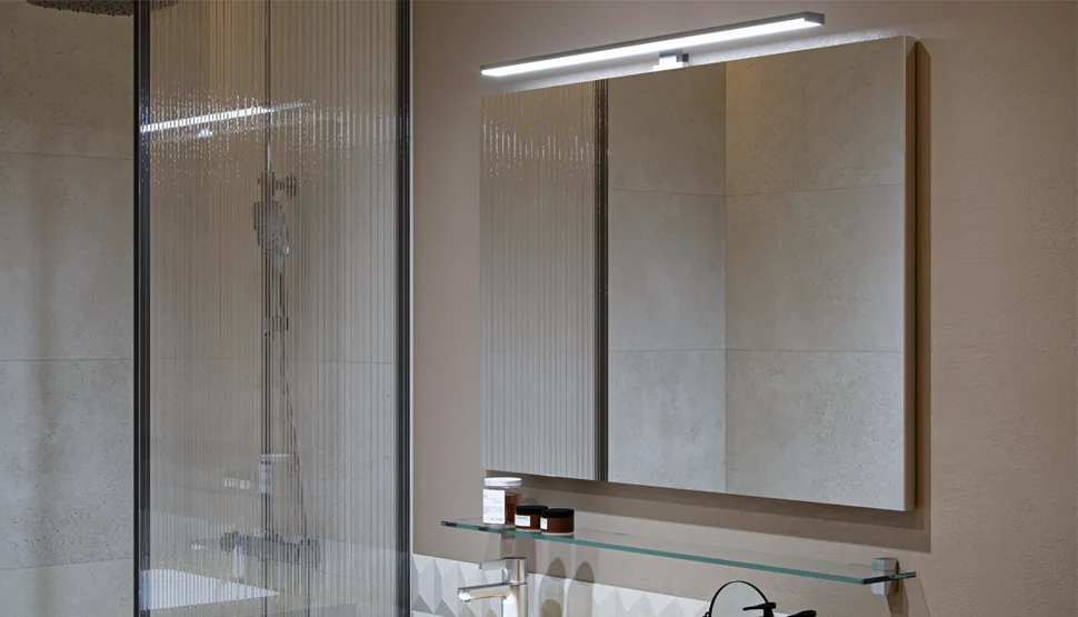 Зеркало VELVEX Klaufs 100 с LED светильником