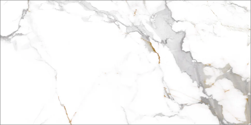 Керамогранит GLOBAL TILE Calacatta Imperial белый 40x80 арт. GT40806103MR