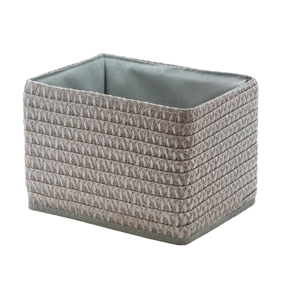 КОРОБ СЕРЫЙ Б/КРЫШ СКЛАДНОЙ M, 25*19*17СМ