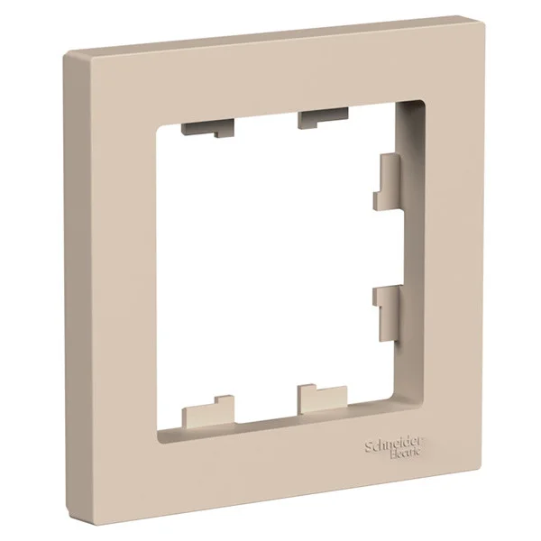 Рамка 1-местная AtlasDesign песочный Schneider Electric ATN001201