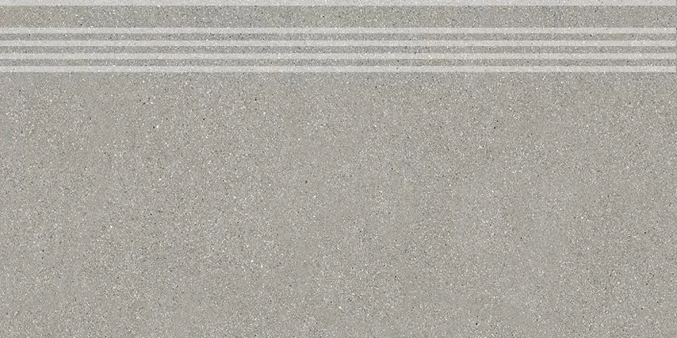 Ступень KERAMA MARAZZI Джиминьяно серый матовый обрезной 30х60x0,9 арт.DD254020R&#92;GR