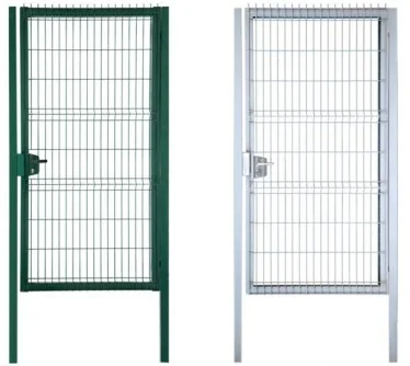Калитка 1,03*1,0м (заполнение - панель PROFI диам. прутка 5мм ячейка 200х50мм), зеленый RAL 6005