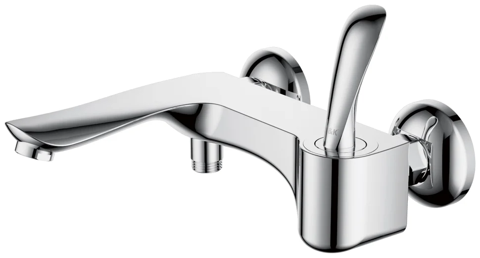 Смеситель для ванны с душем D&K Venice Baciano DA1033241 короткий излив, хром