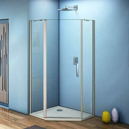 Ограждение душевое Good Door FANTASY PNT-90-C-CH 900х900х1850