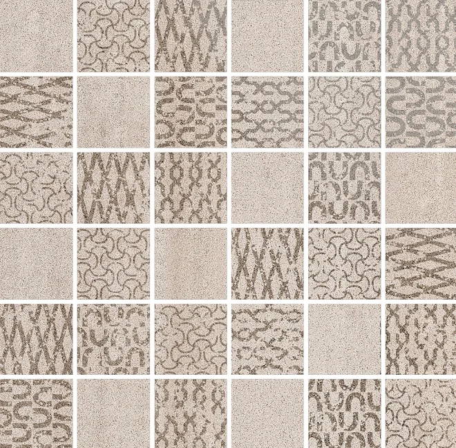 Декор мозаичный KERAMA MARAZZI Про Дабл бежевый 30х30х9мм арт.DD2014&#92;MM