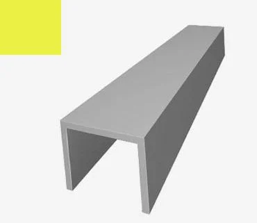 ПИ-профиль алюминий окрашенный RAL 1016 (3,0 м)