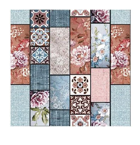 Клеенка ПВХ FLORISTA на нетканой основе с печатным рисунком 1,4х20м 1443-01