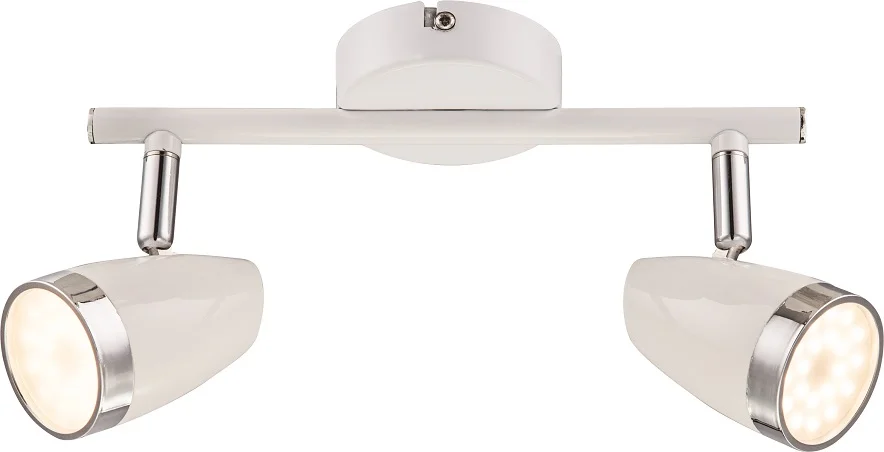 Светильник СПОТЫ Rivoli Kelly 6155-702 светодиодный LED 2 х 4 Вт 3200К поворотный*