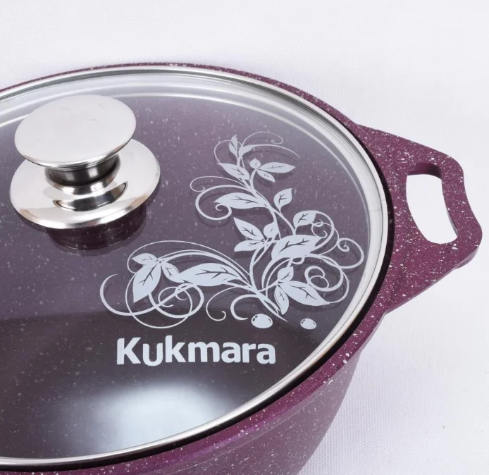Кастрюля Kukmara k31tsm со стеклянной крышкой "Trendy style" (mystery), 3л Кастрюля Kukmara k31tsm со стеклянной крышкой "Trendy style" (mystery), 3л