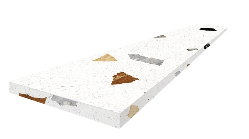 Ступень угловая левая COLISEUM GRES ПАЛЛАДИО УАЙТ 33x120