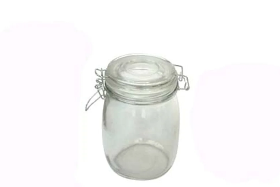 Банка для хранения Appetite S6503 стеклянная круглая с фиксатором, 750мл* Банка для хранения Appetite S6503 стеклянная круглая с фиксатором, 750мл*