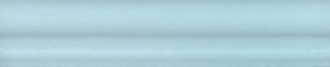 Плитка KERAMA MARAZZI Мурано бордюр багет голубой 15х3 арт.BLD019