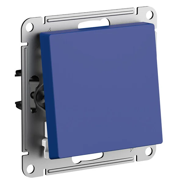 Механизм выключателя 1-кл. СП AtlasDesign (сх. 1) 10AX аквамарин Schneider Electric ATN001111