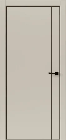 Дверь UBERTURE TAMBURAT LIGHT GEOMETRY Модель 4303 глухое, Лофт бежевый 70, кромка ABS черная, черный молдинг Дверь UBERTURE TAMBURAT LIGHT GEOMETRY Модель 4303 глухое, Лофт бежевый 70, кромка ABS черная, черный молдинг
