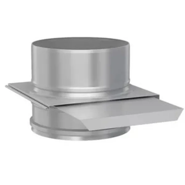 Шибер с задвижкой 110 Нерж. зеркальная (AISI430) 0,5