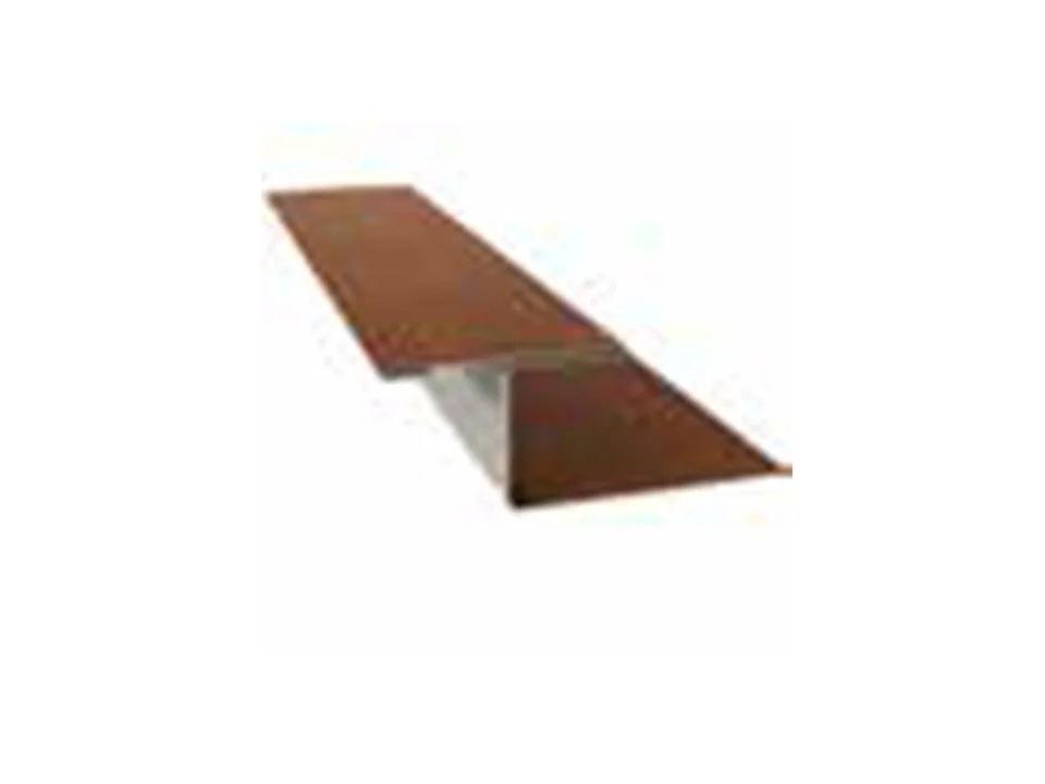 Планка стыковочная универсальная Woodstock Ecosteel Matt ** для М/сайдинга Блок-Хаус МП 50*30*3м.п.