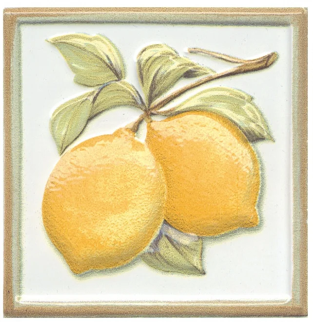 Декор KERAMA MARAZZI Капри Лимончики 9,9х9,9 арт.TLA002