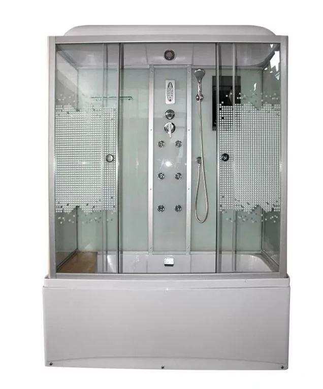 Кабина душевая NIAGARA 1500х700х2200, высокий поддон, стекло ТОНИРОВАННОЕ, арт. NG-3150-01