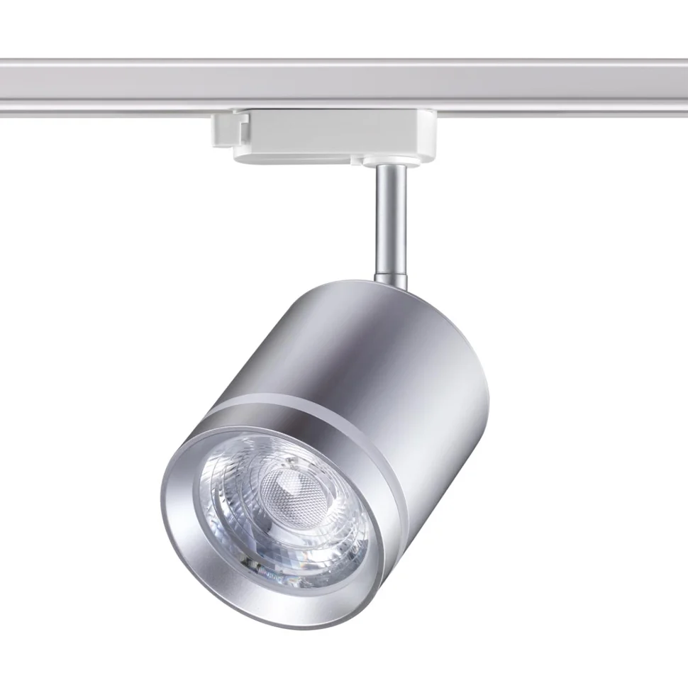 Светильник трековый однофазный трехжильный 358803 PORT NT21 119 серебро IP20 LED 15W 1300Лм 4000K 85-265V ARUM