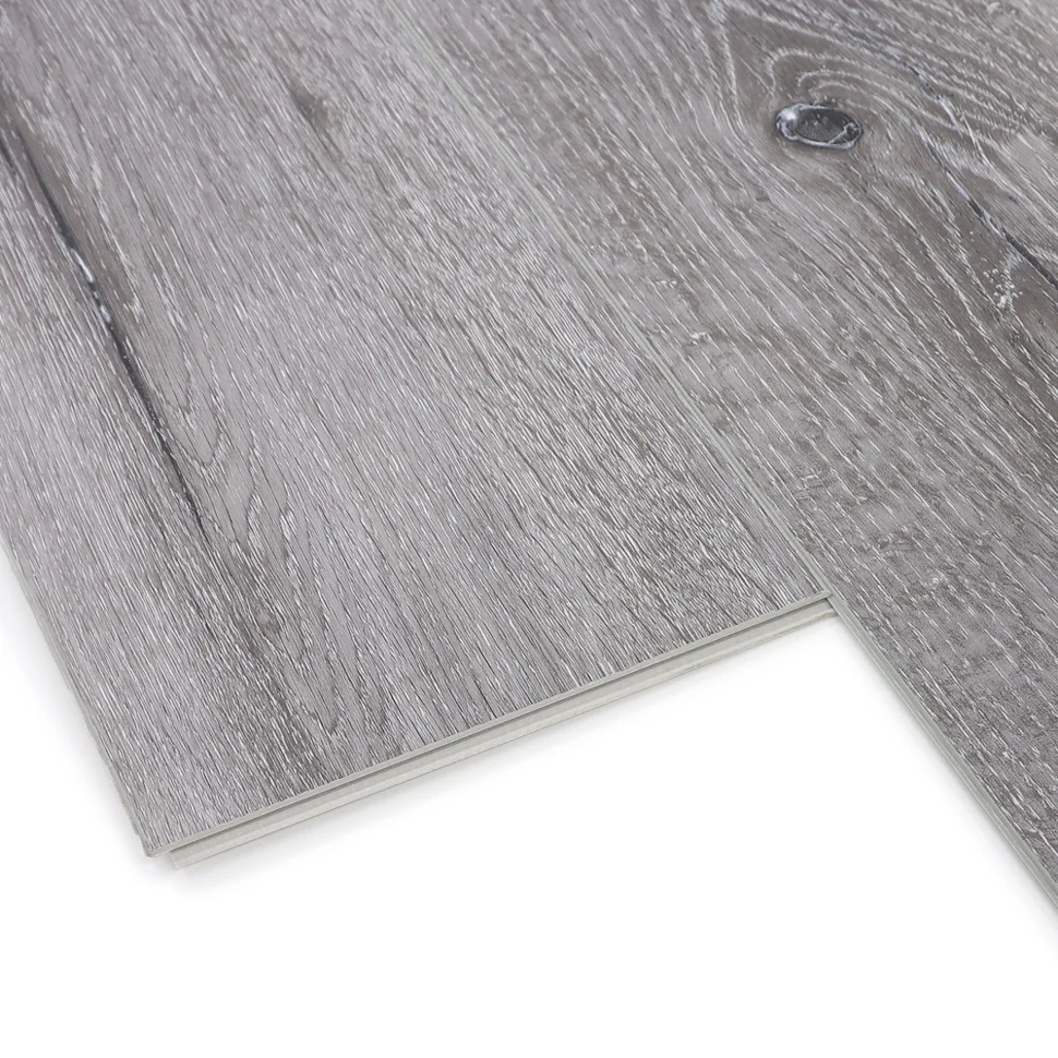 Ламинат виниловый водостойкий SPC CronaFloor 4V Wood 34 класс Дуб Серый 1200*180*4.0 мм (с фаской)