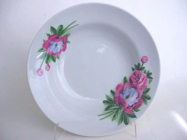 Тарелка Добруш глубокая 200мм 2С0141/ 4С0254 ф.Идиллия Пион Тарелка Добруш глубокая 200мм 2С0141/ 4С0254 ф.Идиллия Пион