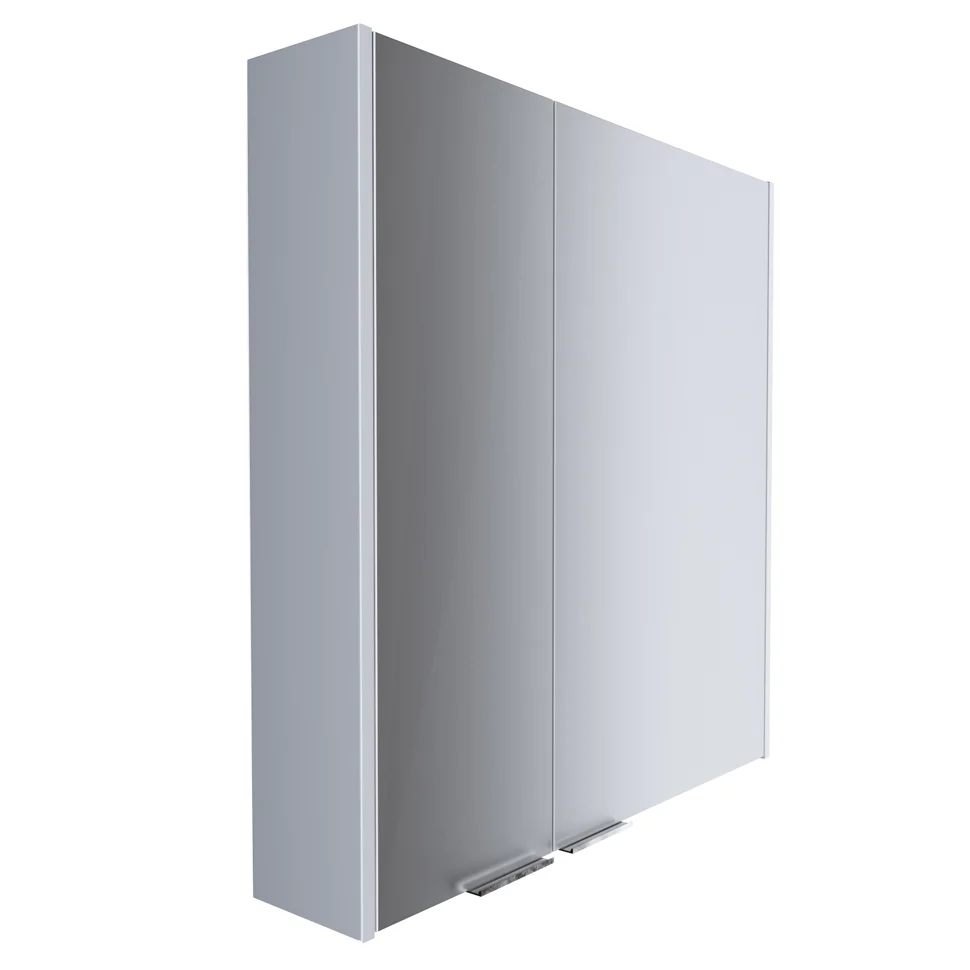 Зеркало-шкаф 1МАРКА Gaula 80 White (2 двери)