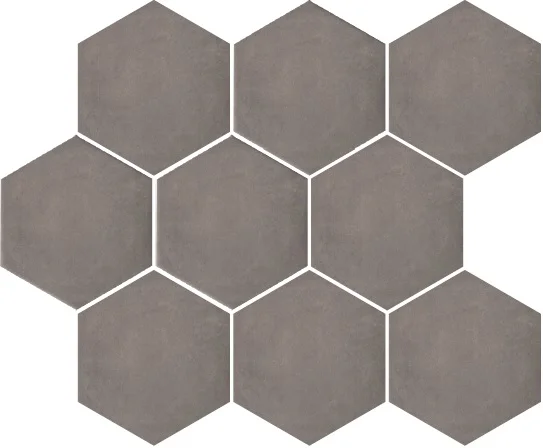 Плитка KERAMA MARAZZI Тюрен коричневый, полотно из 9 частей (12x10,4x7) 37х31 арт.SG1005N в упаковке 0,67 м2