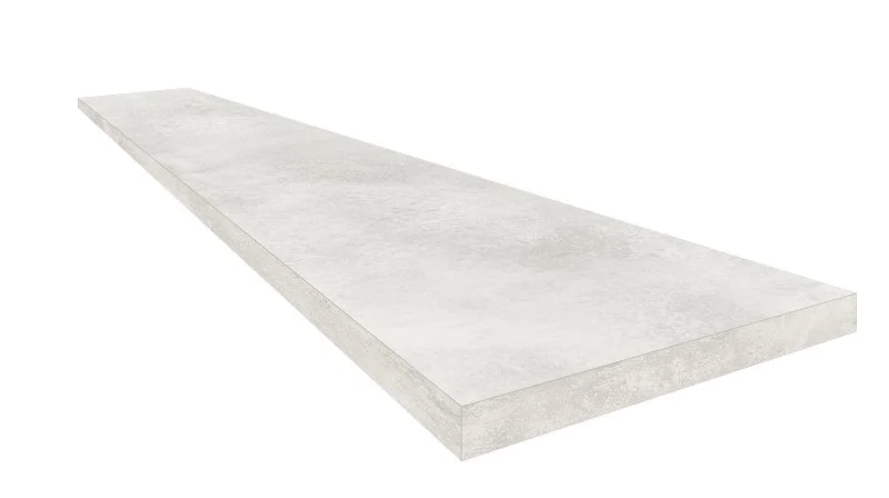Ступень угловая правая COLISEUM GRES АСТРО УАЙТ 33x120