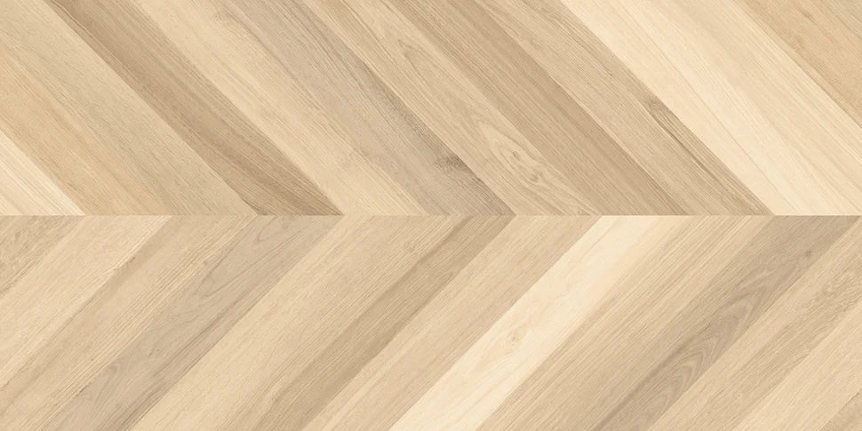 Керамогранит LAPARET Wood Royal Almond Chevron M бежевый 60х120 матовый карвинг