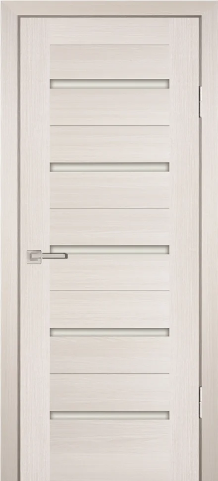 Дверь PROFILO PORTE PS-7 стекло сатинат, эшвайт мелинга 60