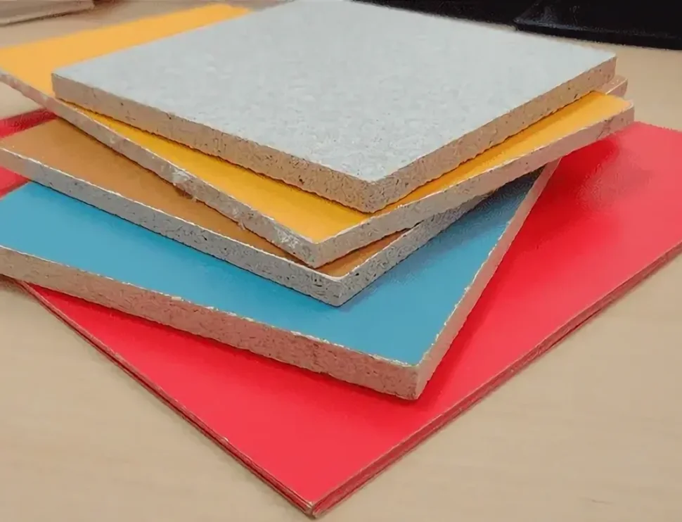 СМЛО стекло-магнезитовый лист Полимер "практика" 1220*2440*10 мм, крашеный RAL 7004