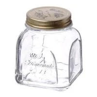 Банка для хранения PSB 80384 SL 500мл Хоммейд с металлической крышкой Банка для хранения PSB 80384 SL 500мл Хоммейд с металлической крышкой