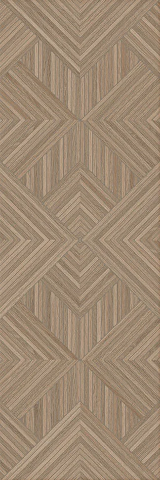 Плитка KERAMA MARAZZI Ламбро коричневый структура обрезной 40x120x10 арт.14039R
